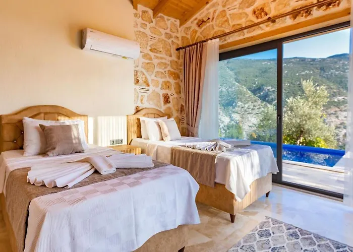 Villa Islamlar Village 2 Bedroom - Private Outdoor And Indoor Pool Kalkan