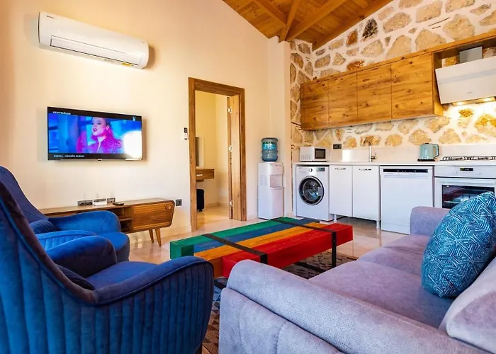Islamlar Village 2 Bedroom - Private Outdoor And Indoor Pool Kalkan