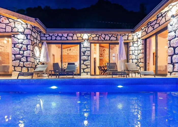 Villa Islamlar Village 2 Bedroom - Private Outdoor And Indoor Pool Kalkan