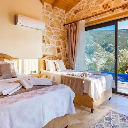 ヴィラ Islamlar Village 2 Bedroom - Private Outdoor And Indoor Pool カルカン