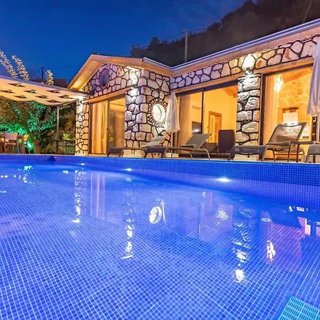 Vila Islamlar Village 2 Bedroom - Private Outdoor And Indoor Pool Kalkan