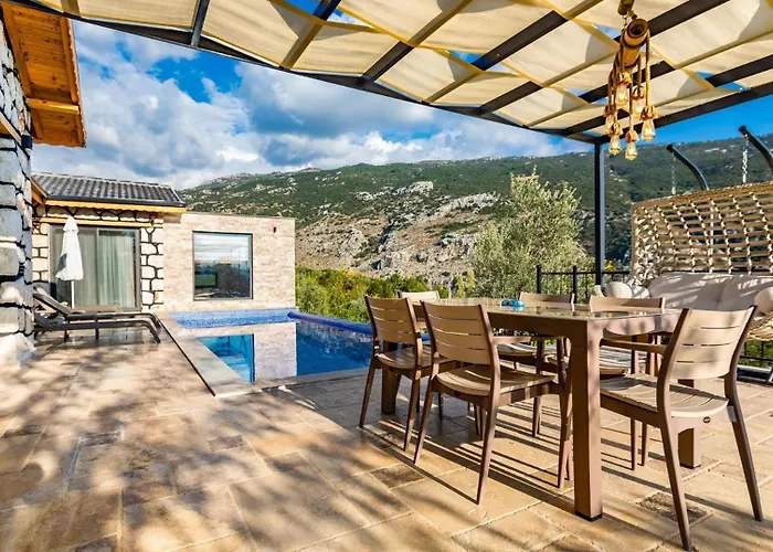 Islamlar Village 2 Bedroom - Private Outdoor And Indoor Pool Вилла Калкан